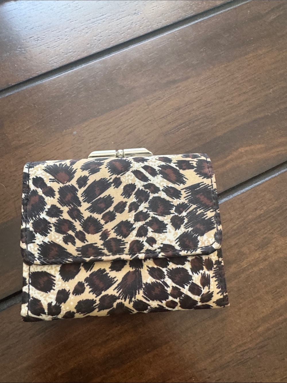 Leopard Print Wallet